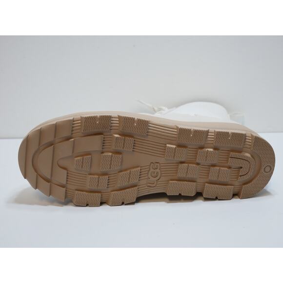 NEW UGG LUG BOOT BRIGHT WHITE 1143833 WOMENS SIZE - 8 - Picture 9 of 15